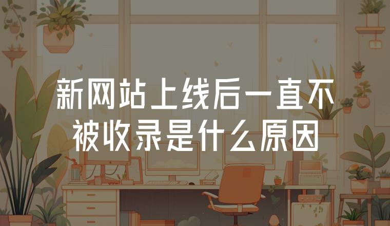 新網站上線后一直不被收錄是什么原因
