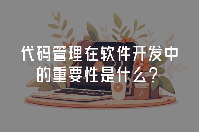 代碼管理在軟件開(kāi)發(fā)中的重要性是什么？