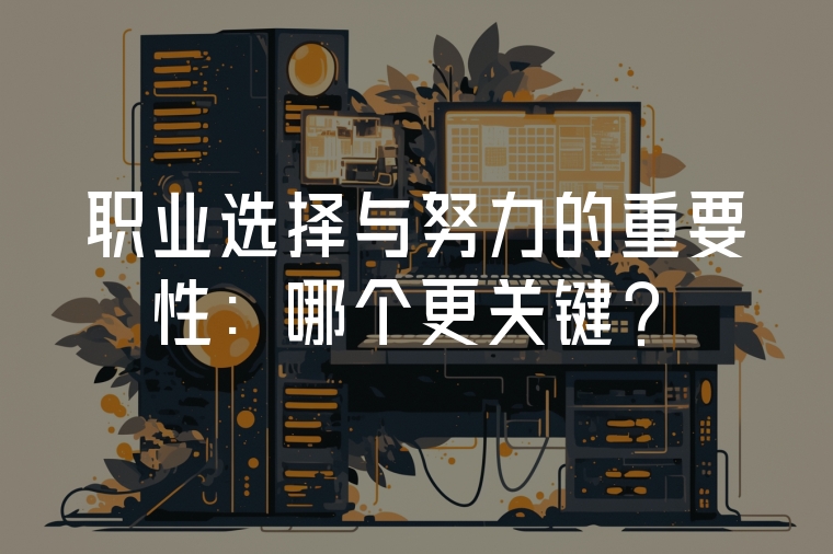 職業(yè)選擇與努力的重要性：哪個(gè)更關(guān)鍵？