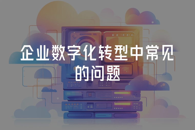 企業(yè)數(shù)字化轉型中常見的問題