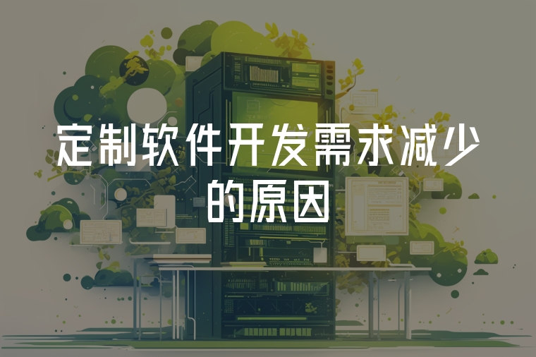 定制軟件開發(fā)需求減少的原因